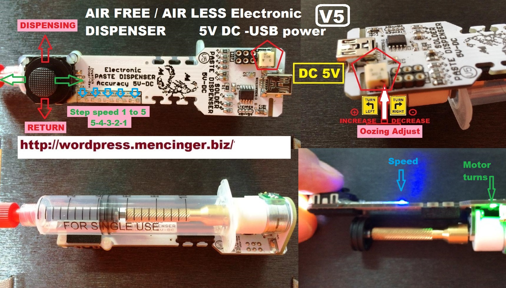 Dispenser V5 MasterPg